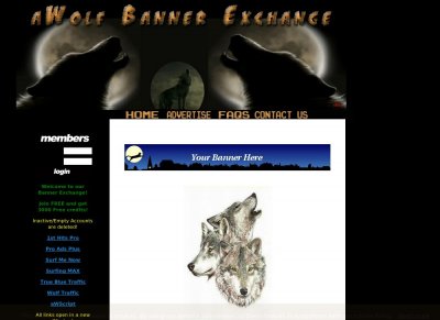 aWolf Banner Exchange